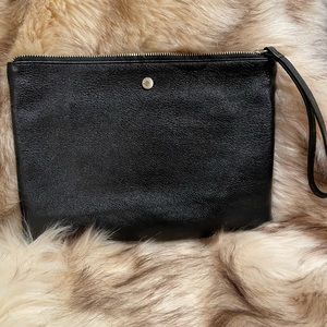 Large Leather clutch, very nice!